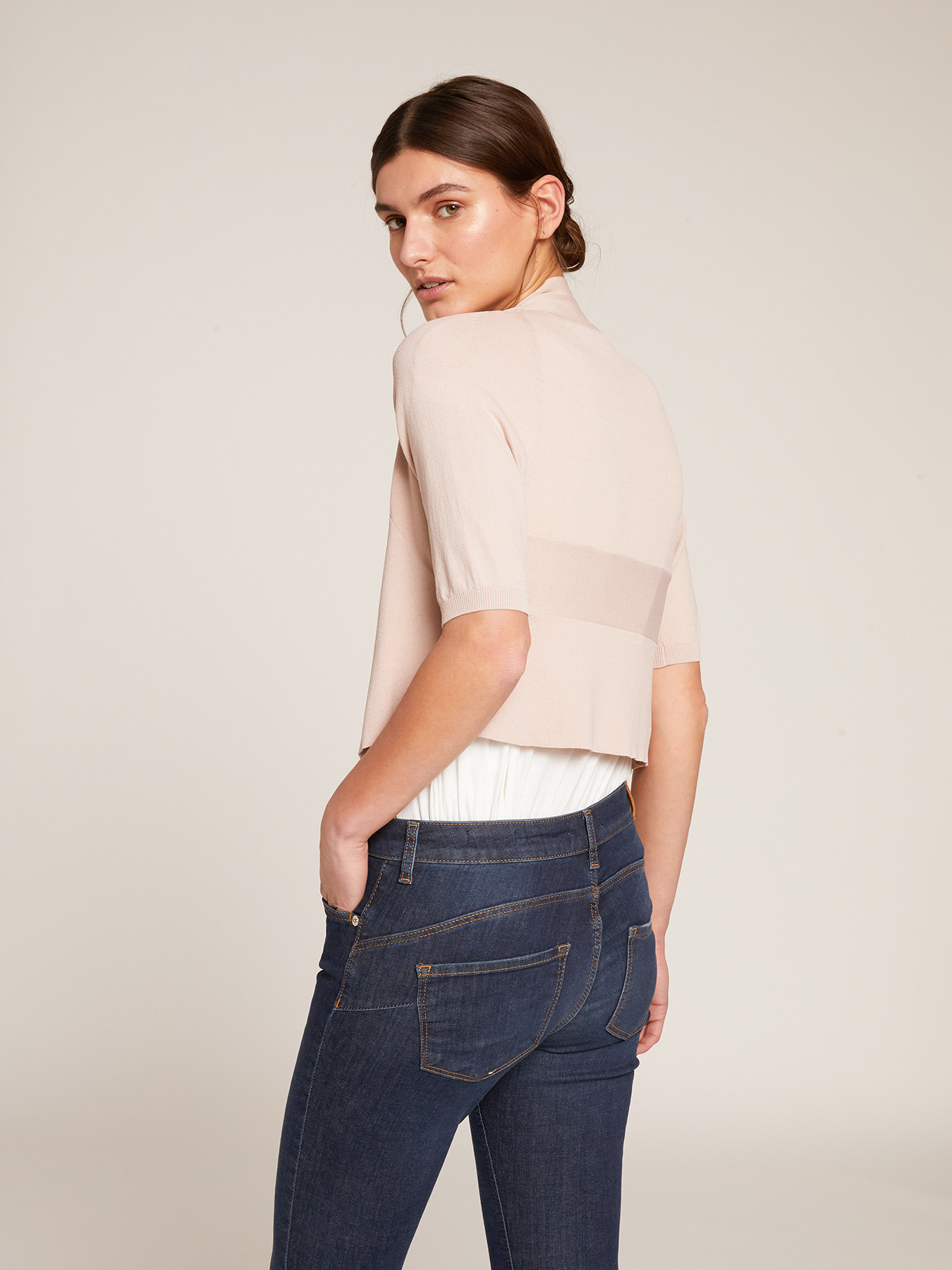 Strickbolero aus Viskosegemisch image number 1