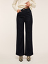 Lila model wide leg jeans image number 0