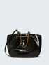 Croc embossed tote bag image number 0