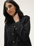 Einreihige Jacke mit Patten image number 2