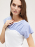 T-shirt with ruffles and bodice image number 3