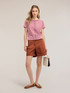 Striped t-shirt with micro studs image number 2