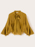 Blouse ample en m&eacute;lange de soie image number 4