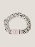 Silver colour chain bracelet image number 1