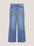 Jeans mit weitem Bein und mittlerer Waschung image number 3