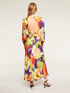Long-sleeved floral patterned dress image number 1