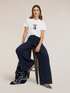 Crew neck t-shirt with print image number 3