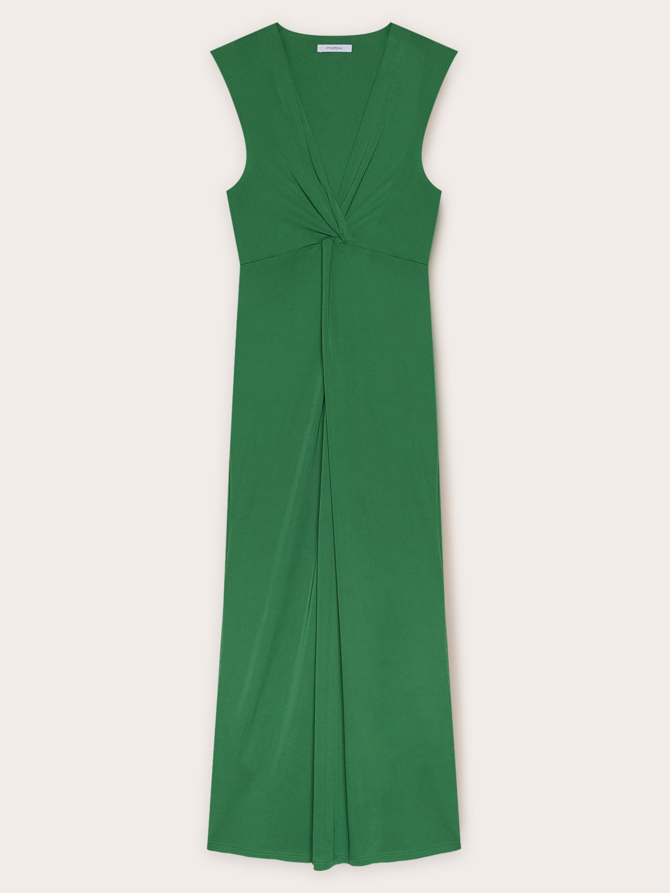 Rochie din jerseu cu nod image number 4