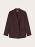 Double-breasted tailored blazer image number 4