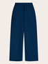 Pinstriped palazzo pants with lurex image number 4