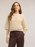Maglia effetto crochet image number 2