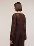 Open-knit cardigan with lurex blend image number 1