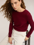 Heavy cashmere crew neck sweater image number 3