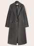 Cappotto lungo in pura lana image number 5