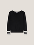 Pullover mit Jacquard-Bord&uuml;re image number 3