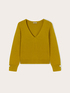Pull avec bouton bijou sur les poignets image number 4