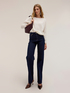 Wool boat-neck sweater image number 2