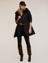 Long down jacket with high collar image number 4