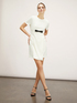 Sheath dress with bow image number 3