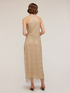 Vestito ricamato con frange image number 2