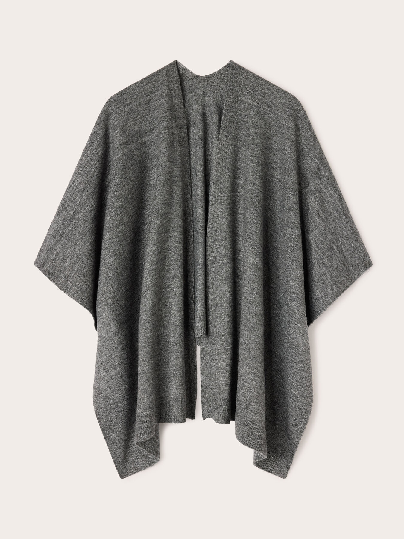 Knit poncho image number 1