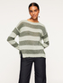 Striped lurex sweater image number 0