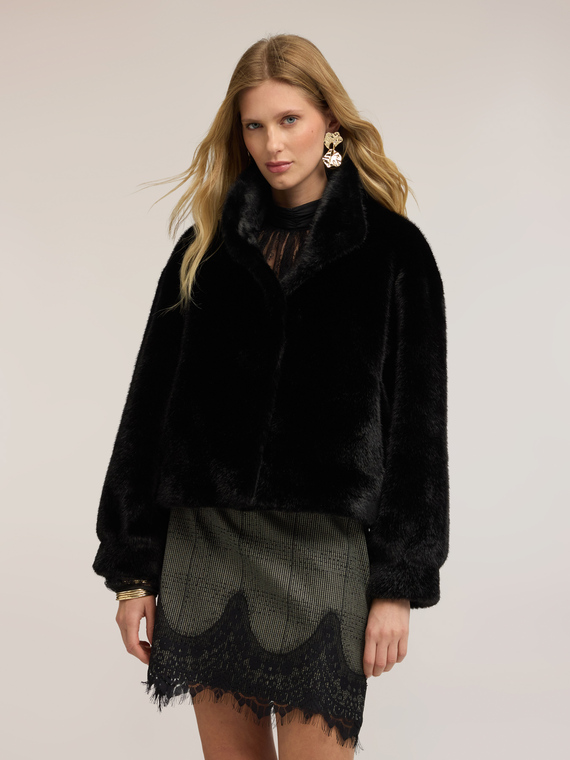 Chaqueta de invierno con cuello alto