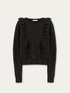 Angora blend sweater with ruffles image number 3