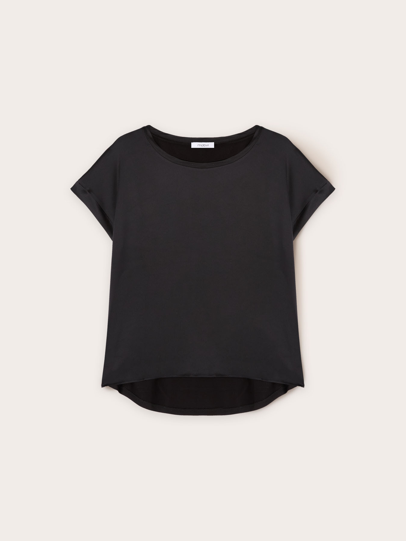 Tricou din două materiale image number 4