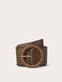 Braided belt with buckle image number 1