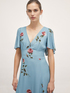 Langes Kleid mit Blumenmuster image number 2