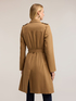 Doppelreihiger Trenchcoat mit G&uuml;rtel aus Baumwollmischung image number 1
