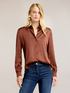 Satin shirt image number 0