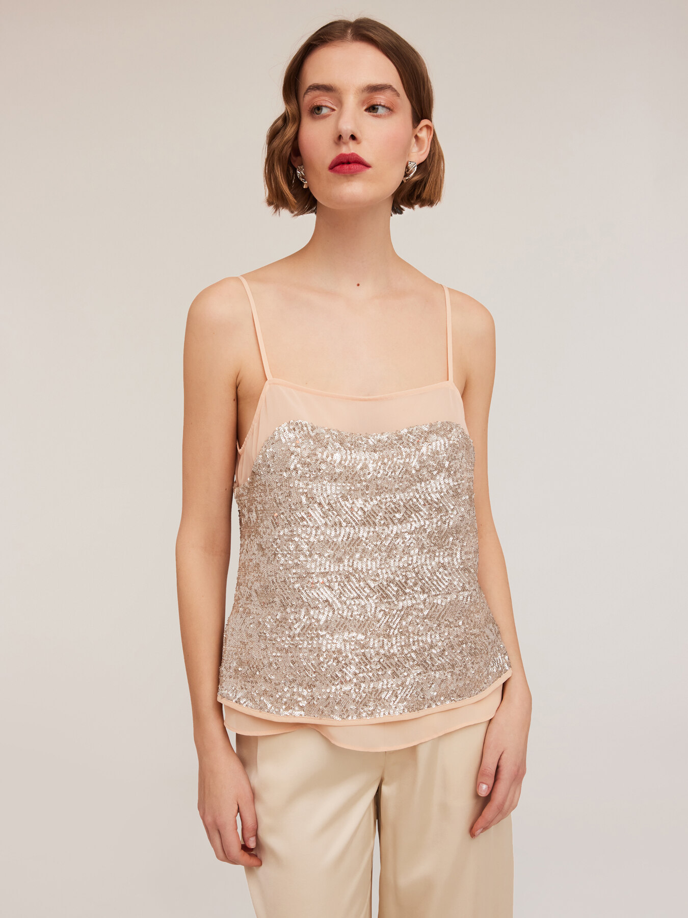Fully sequinned top image number 2