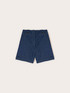 High-waisted denim shorts image number 4