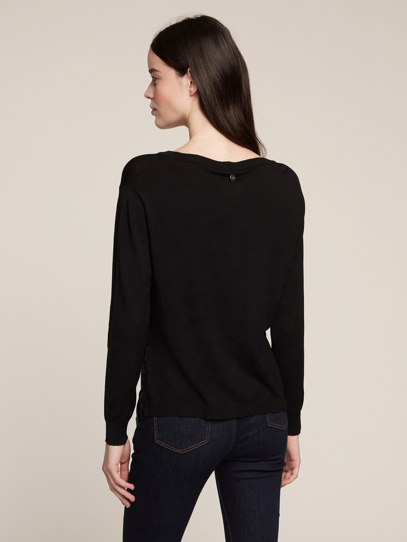 Maglia con spacchi laterali image number 1