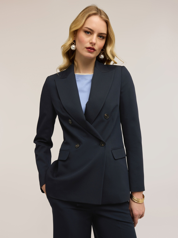 Chaqueta estructurada de doble botonadura