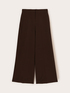 Pantalones palazzo de franela image number 3