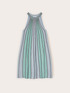 Rochie scurtă din tricotaj pliseu lurex image number 4