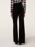 Velvet palazzo trousers image number 1