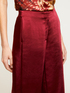 Heavy satin palazzo trousers image number 2