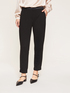 Pantaloni New York con inserti in raso image number 0
