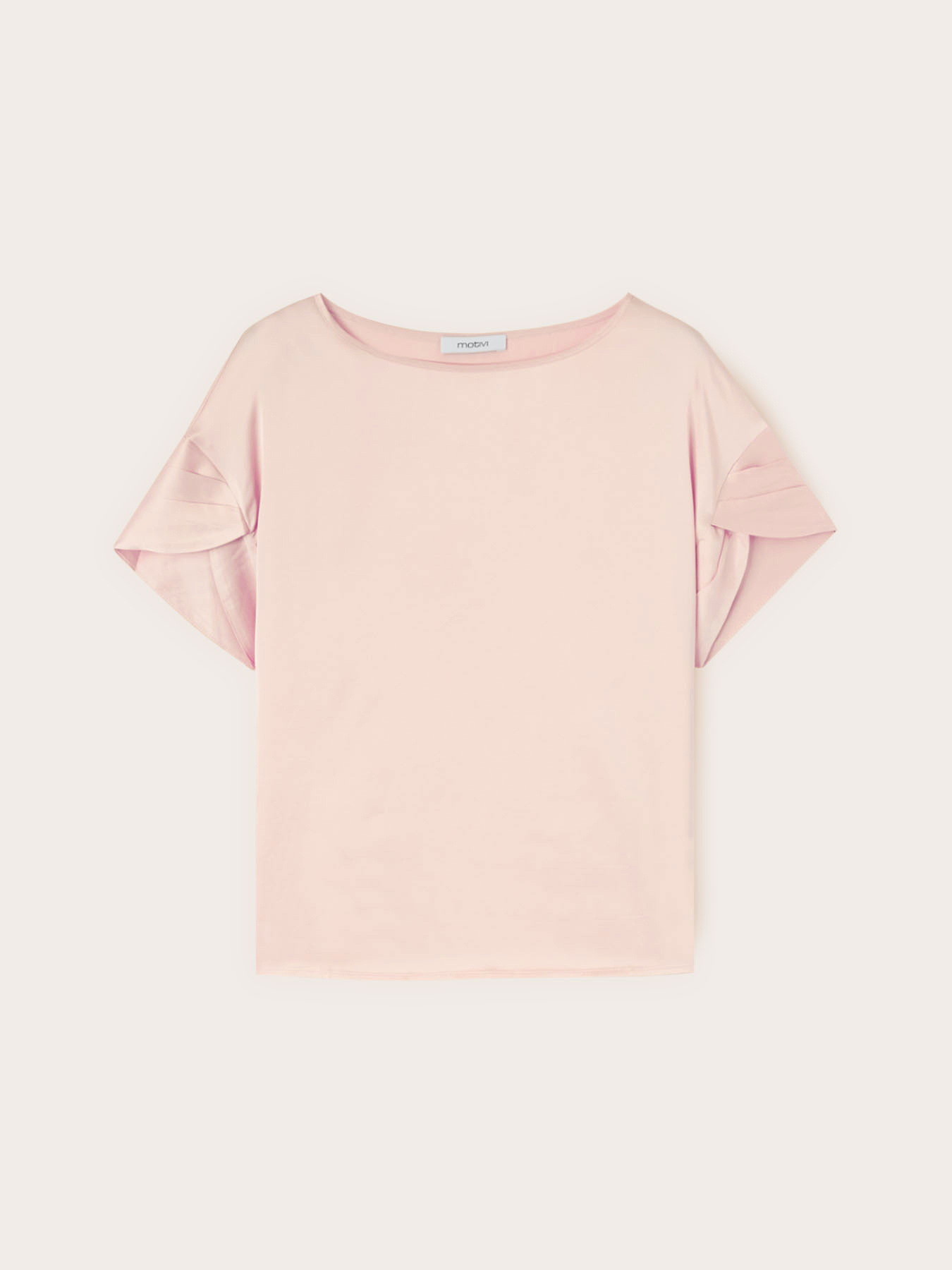 Blouse with petal sleeves image number 4