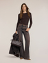 Ribbed fine lurex knitwear image number 2