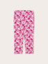 Pantalones regular con estampado floral image number 4