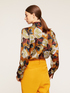 Hemdbluse mit Schleife mit Blumenmuster image number 1