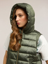 Padded nylon gilet image number 3