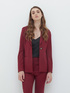 Blazer with contrasting lining image number 0