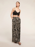 Palazzo trousers with ethnic pattern image number 3