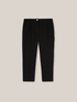 Solid colour cargo trousers image number 3